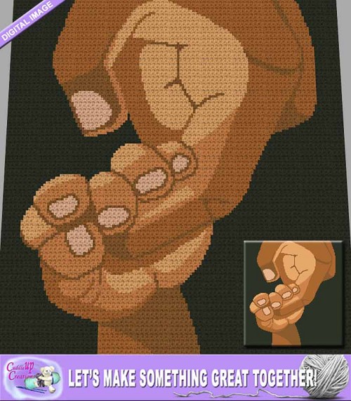 Holding Hands Crochet Pattern