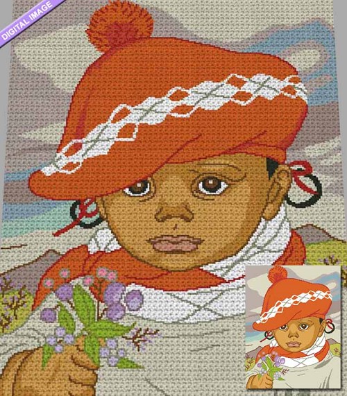 I Picked Flowers Crochet Pattern