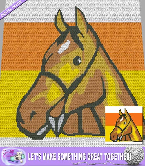 Horse Crochet Pattern