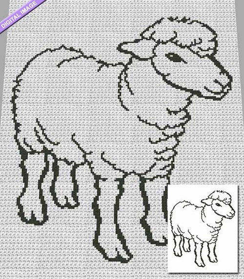 Sheep Crochet Pattern