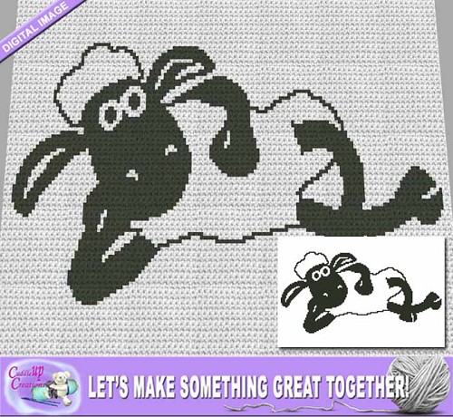 Shaun The Sheep Crochet Pattern