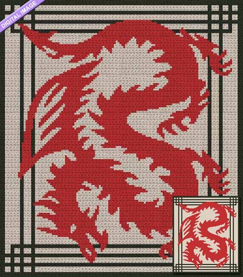 The Red Dragon Crochet Pattern