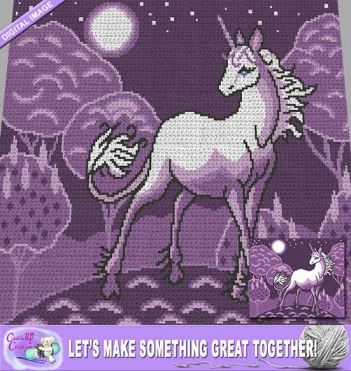 The Last Unicorn Crochet Pattern