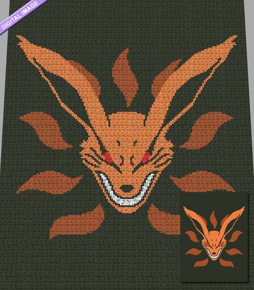 Kurama Crochet Pattern