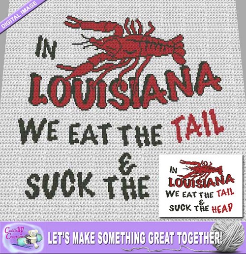 We Eat The Tail Crochet Pattern