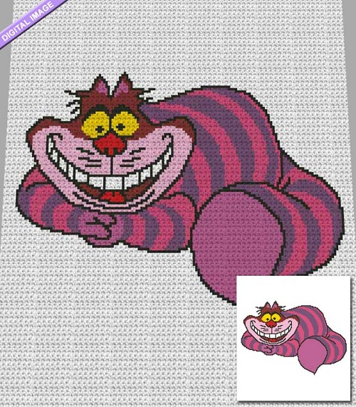 Cheshire Cat Crochet Pattern