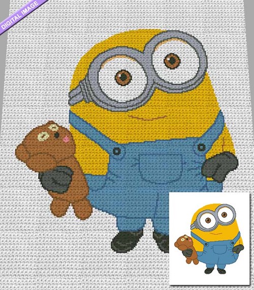 Bob the Minion Crochet Pattern