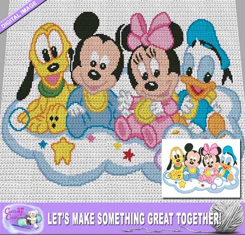 Happy Disney Babies Crochet Pattern
