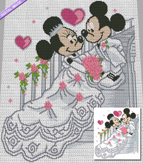 Mickey's Wedding Crochet Pattern