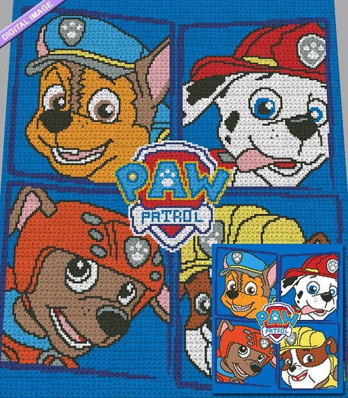 Paw Patrol Crochet Pattern