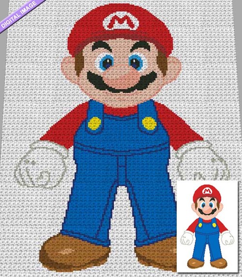 Super Mario Crochet Pattern