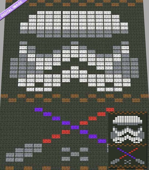 Game Blocks Crochet Pattern