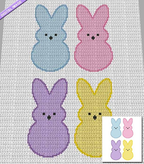 Peeps Crochet Pattern