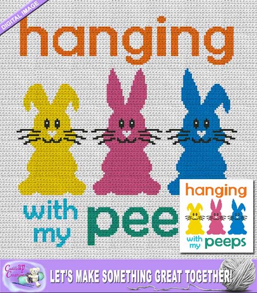 Hanging with my Peeps Crochet Pattern