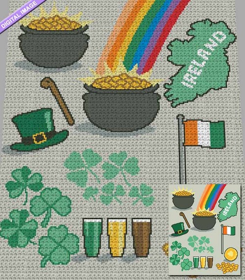It's All Ireland Crochet Pattern