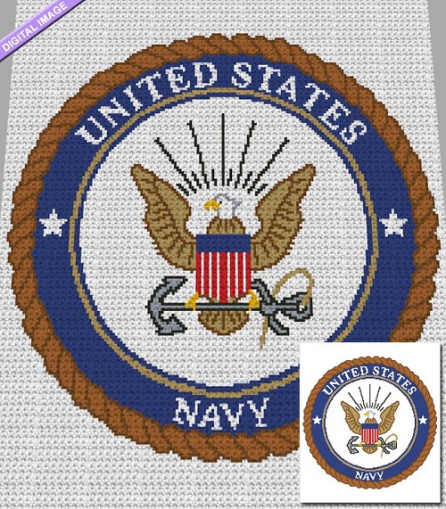 US Navy Crochet Pattern