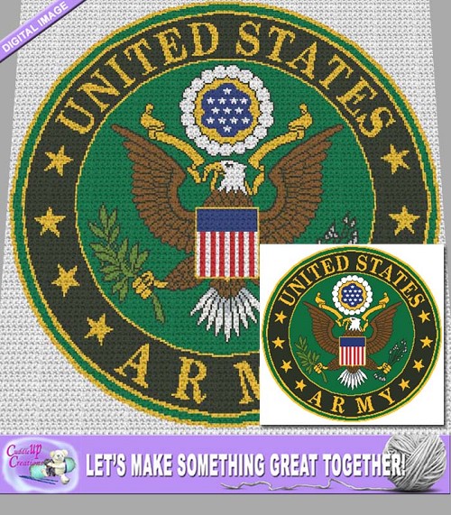 US Army Crochet Pattern