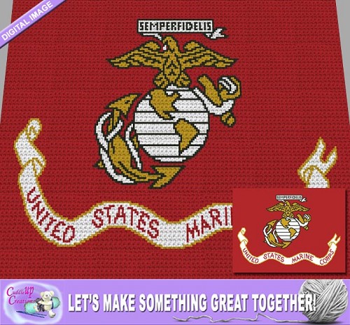 US Marine Corps Crochet Pattern
