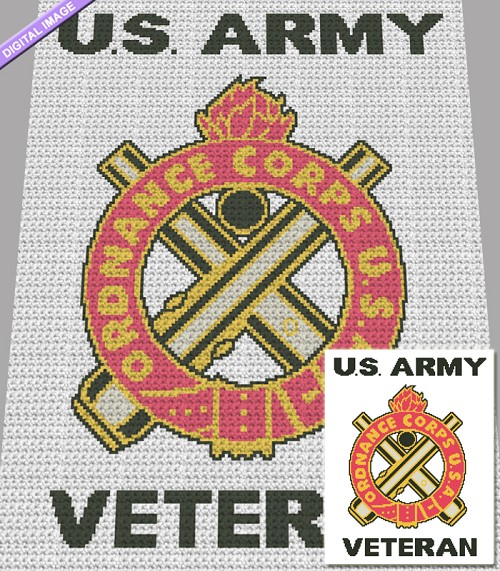 Ordnance Corps Crochet Pattern