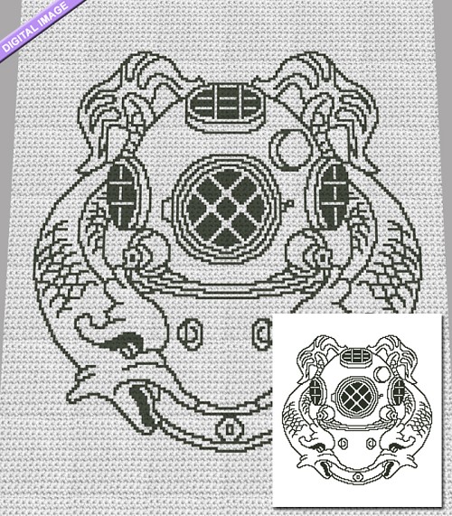 Deep Sea Diver Crochet Pattern