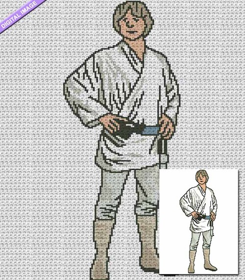Luke Skywalker Crochet Pattern