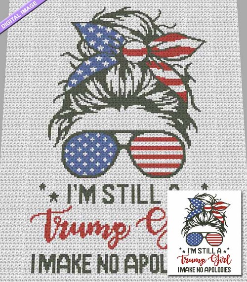 Trump Girl Crochet Pattern