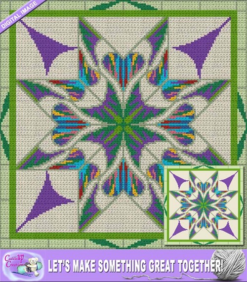 Crazy Kaleidoscope Crochet Pattern