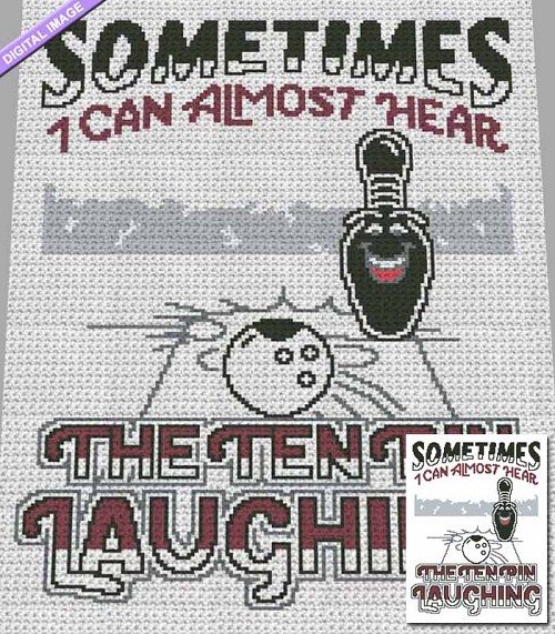 Ten Pin Laughing Crochet Pattern