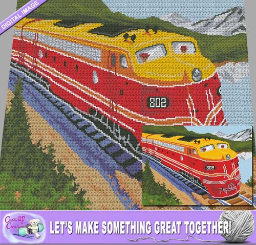 Train #802 Crochet Pattern