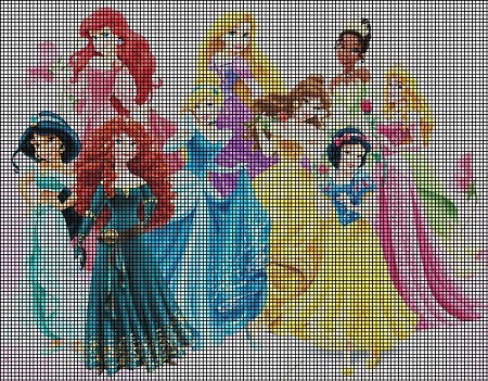 Princess Roses Crochet Pattern