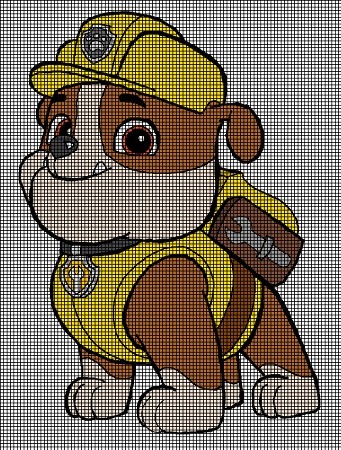 Rubble Stands Tall Crochet Pattern